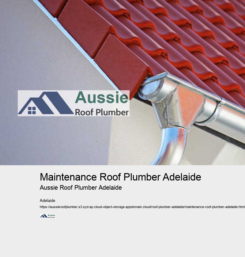 Maintenance Roof Plumber Adelaide